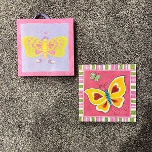 Butterfly Canvases Wall Art